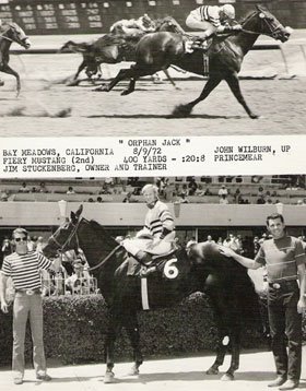 Jim drawing at Los Alamitos racetrack in 1972