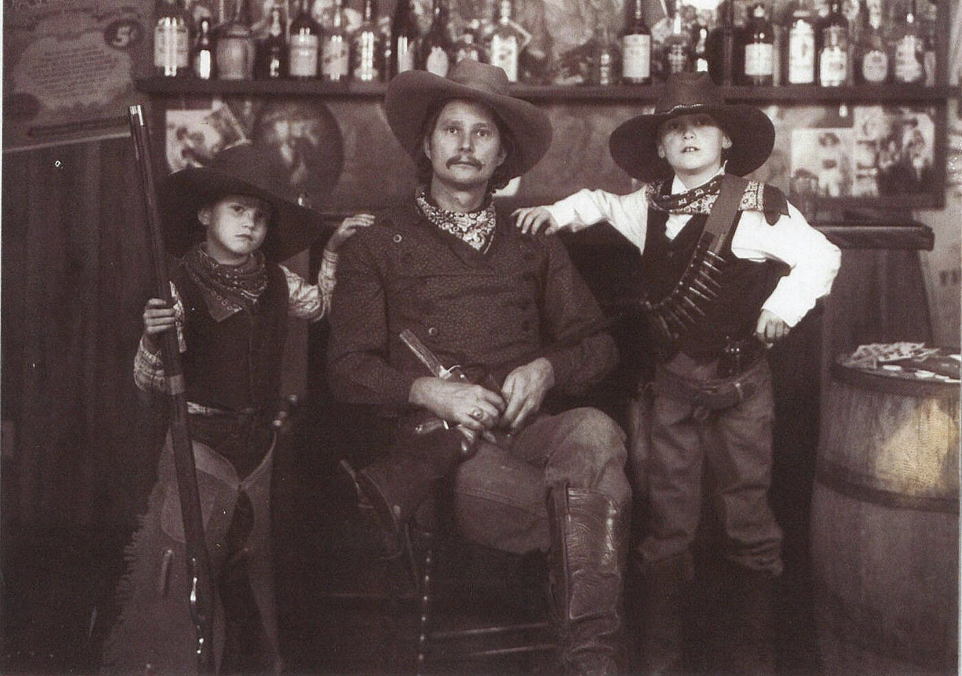 Jim Stuckenberg with his sons